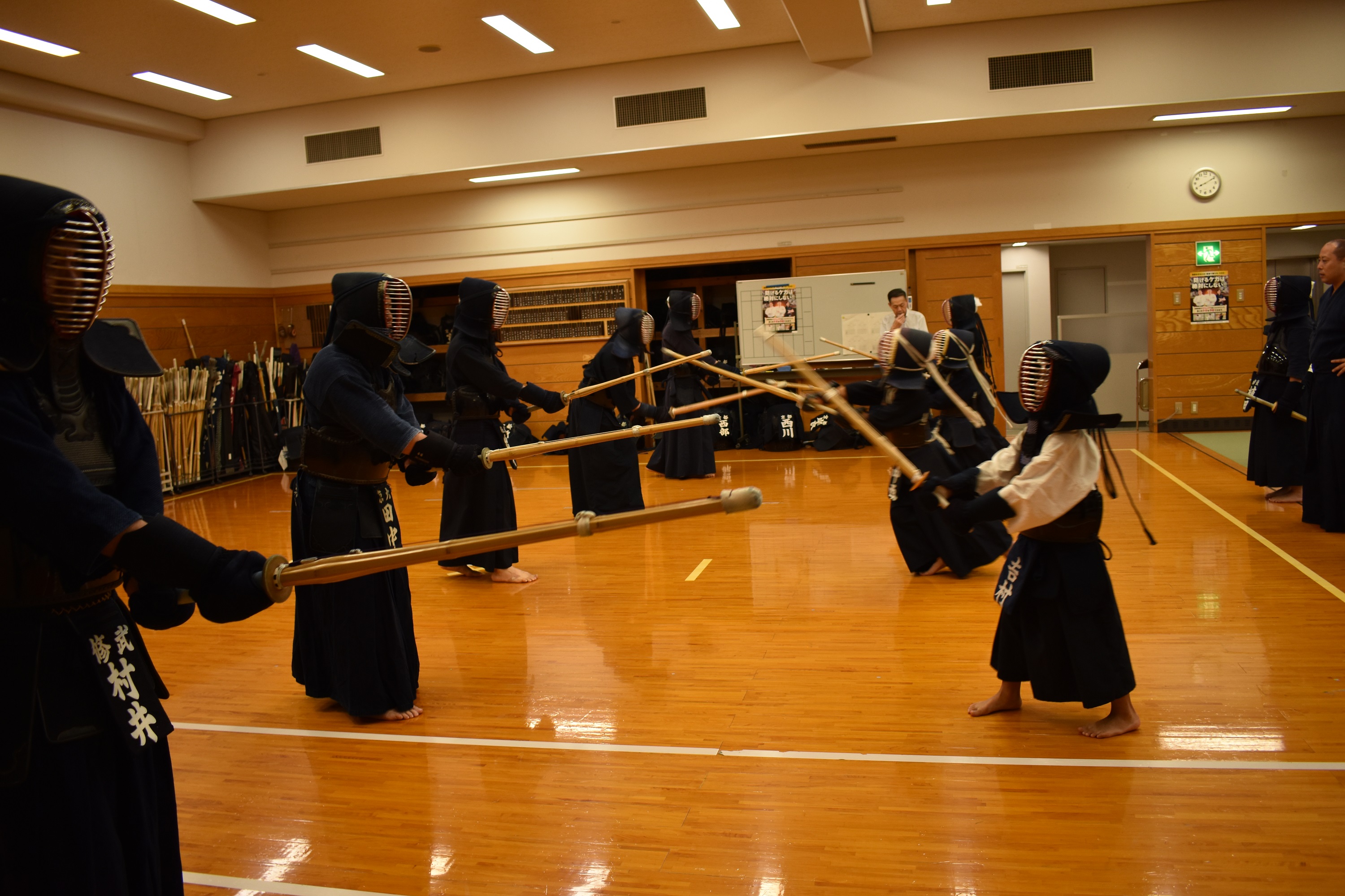 少年少女の稽古ワンシーン